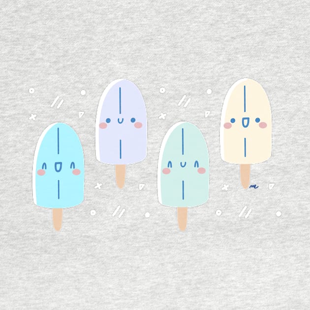 kawaii ice pop by Sugar Bubbles 